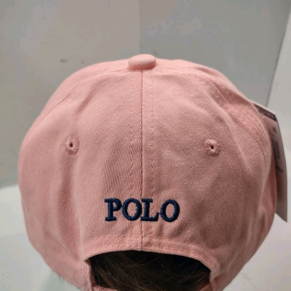 Polo by Ralph Lauren Pink Cap With Iconic Logo - Picture 4 of 8